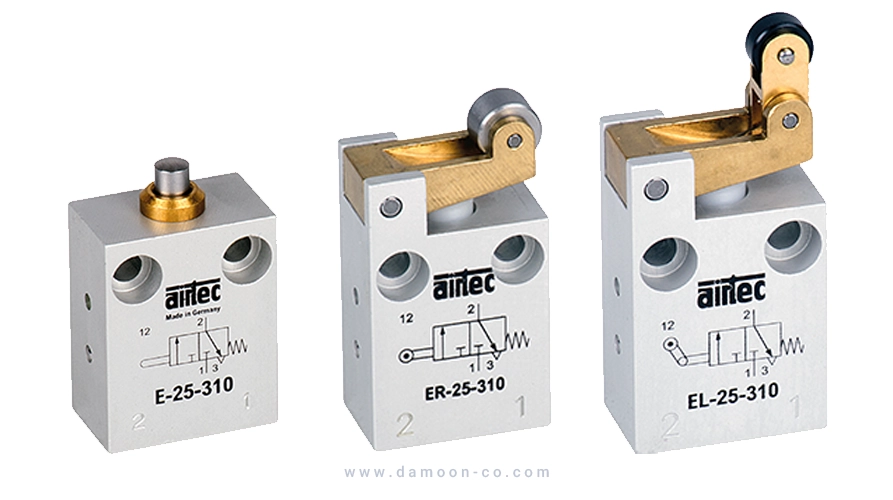 شیرهای پنوماتیکی مکانیکی ایرتک