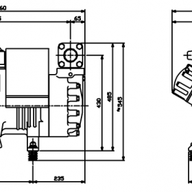 ابعاد کمپرسور کمپرسور کوپلند 40 اسب بخار