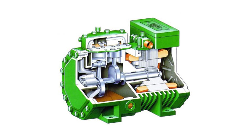 آشنایی با کمپرسور پیستونی و اجزای تشکیل دهنده