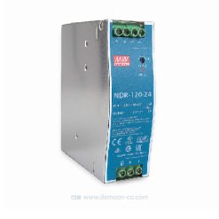 منبع تغذیه سوئیچینگ 12 ولت 6.3 آمپر ریلی مینول NDR-75-12
