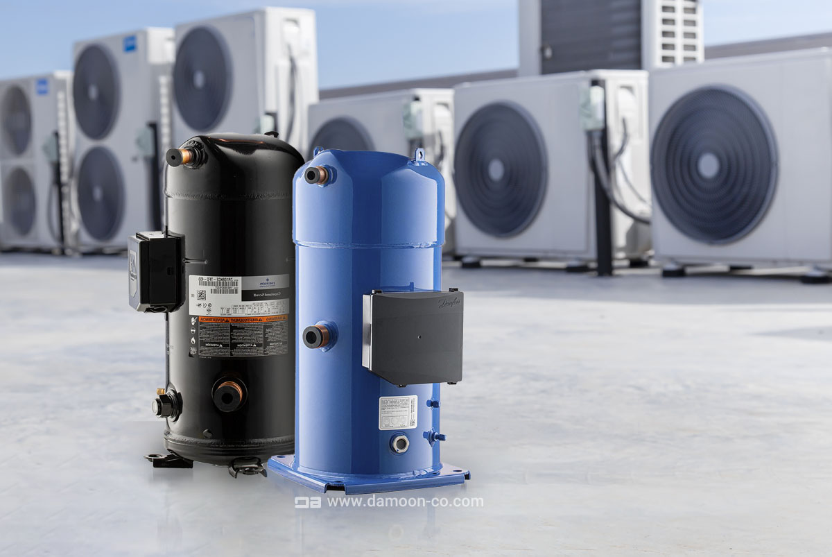 مزایا و کاربردهای کمپرسورهای اسکرال در سیستم‌های تهویه مطبوع