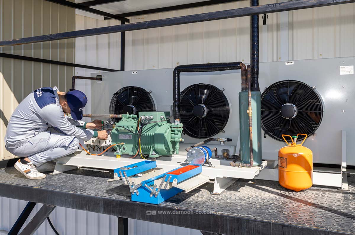 نصب و راه اندازی کمپرسور بیتزر