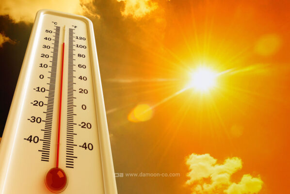 دمای بالا در مناطق گرمسیر