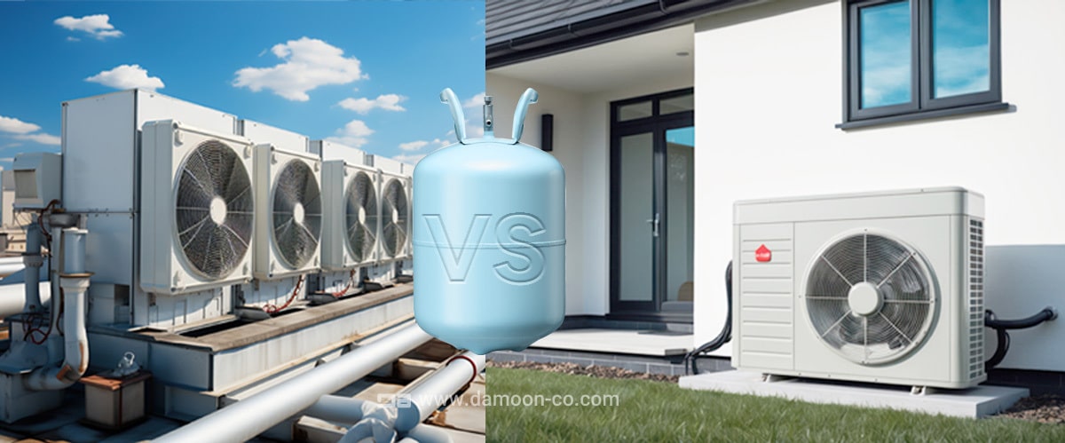 تفاوت بین گاز کولر های صنعتی و خانگی