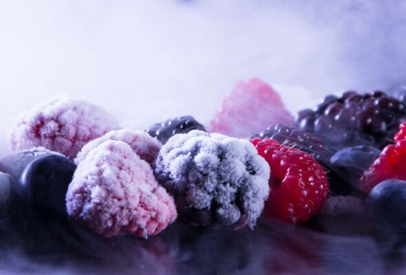 انجماد مواد غذایی با استفاده از ازت مایع