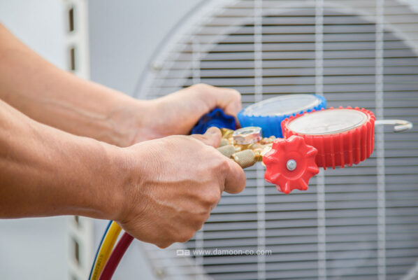 مراحل شارژ گاز کولر گازی اسپلیت