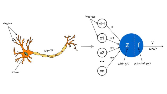 الگوریتم شبکه عصبی مصنوعی